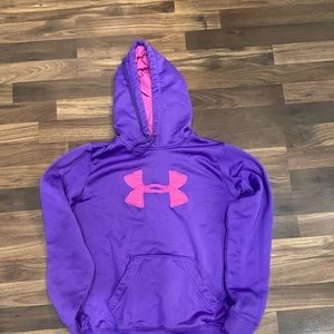 Women’s Purple Under Armour hoodie